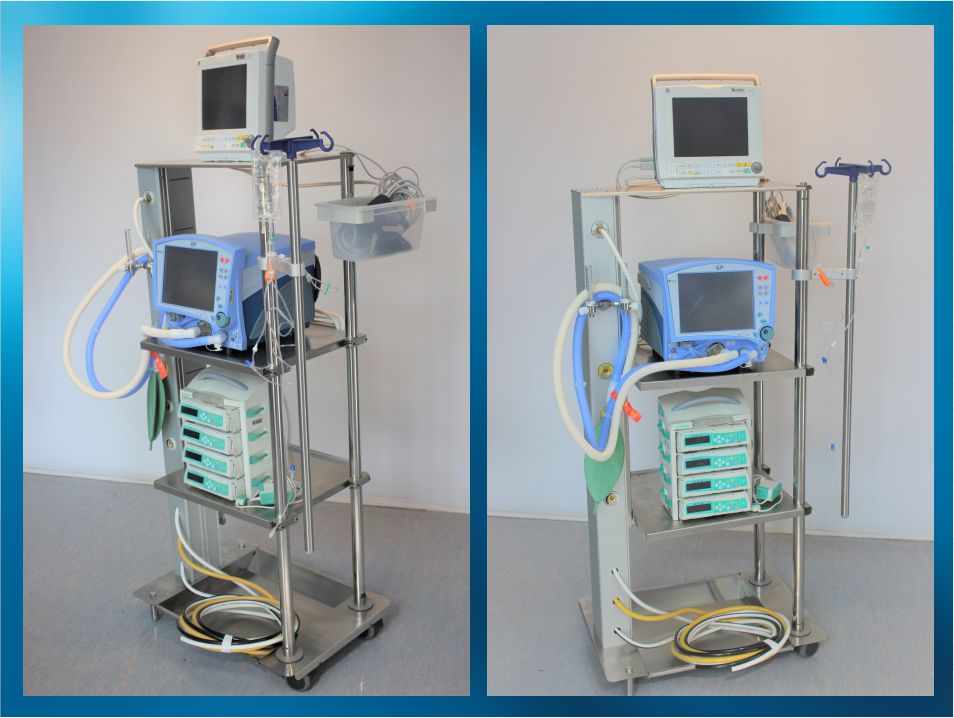 Mobile ICU Trolley